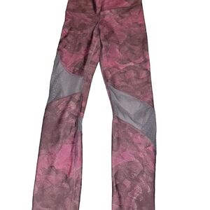 Under Armour pink/gray leggings
